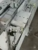 Alimentador de placa estreita máquina automática de borda de fita alimentador de placa estreita dobragem manual pneumática instalação fácil