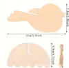 Manualidades Hechas a Mano DIY Pájaros de Madera 3D Manualidades Navideñas para Niños Materiales Didácticos para Niños Color Base Blanco Pintura