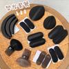 Cabeça plana artefato de volta cabeça cheia almofada saco de cabelo cabeça redonda alta Crânio superior raiz de cabelo solto clipe pedaço de cabelo dispositivo fofo dispositivo feminino