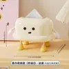Caixa de Lenços de Gesso com Alto Valor Estético para Uso Doméstico na Sala de Estar e Banheiro, Porta-Papel Higiênico Multifuncional com Mola Embutida, Caixa de Lenços de Plástico
