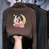 Camiseta Térmica Base de Otoño para Niñas 2025 Nueva Elegante Camiseta de Otoño e Invierno para Niños Top Grueso de Dibujos Animados