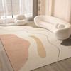 Alfombras de Piso Antideslizantes de Terciopelo Cristal para el Hogar, Alfombra para Sala de Estar de Estilo Nórdico, Entrada Absorbente de Agua y Resistente a las Manchas, Alfombras de Piso Cortables