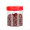 Botella de miel grado alimenticio 2kg botella de plástico PET engrosada frasco de almacenamiento de boca ancha frasco transparente botella de empaque para frutas secas