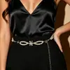 Cinto de Pérolas para Mulheres, Corrente de Cintura de Pérola com Pingente de Alto Padrão, Corrente Decorativa Versátil da Moda para Vestidos e Calças