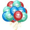 Globo de Calavera Colorida del Día de Muertos Mexicano de 12 pulgadas Decoración de Globo de Látex para Halloween Explosiones de Amazon