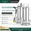 Bomba de esgoto WQ monofásica 220V doméstica pequena 304 resistente à corrosão bomba de esgoto submersível bomba elétrica submersível bomba submersível de aço inoxidável