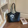 Bolsa de Hombro de Punto para Commuter Otoño 2026 para Mujer, Simple, Moderna, Nueva, Casual, Elegante, de un Solo Hombro