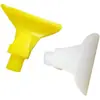 Accesorios para filtro prensa boquilla de agua en forma de abanico boquilla para máquina lavadora de carbón boquilla de gran angular separador magnético criba de deslimado cabeza de poliuretano tipo pico de pato
