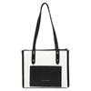Bolso Casual 2025 Verano Nuevo Bolso de Hombro Bolso Tote Gran Capacidad Costuras de Color Contrastante Elegante Bolso para Mujer de Oficina