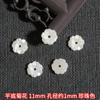 Acrílico toro lírio flor pétalas antique diy handmade hairpin cocar pequenos fabricantes de pingente atacado