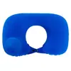 Almohada Inflable, Almohada de Presión Inflable, Almohada Portátil en Forma de U de Presión para Viajes al Aire Libre, Almohada para el Cuello para Siestas en la Oficina, Almohada Perezosa
