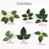 Transfronterizo Nuevo Alta Calidad Traje de 22 Piezas Hoja de Rosa Hecho a Mano DIY Decoración de Lugar de Boda Coche de Boda Accesorios para Sostener Flores