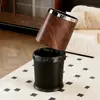 Cubo de basura para sala de estar, Cubo de basura redondo de alta gama para el hogar para cocina, inodoro, baño, gran capacidad, contenedor de almacenamiento de basura de tamaño grande