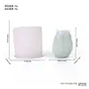 Molde de Silicone para Vela Perfumada Floral DIY Pedra Aromática de Pétala Molde para Sabonete Artesanal Gesso Resina
