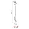 Cuchara de Café de Acero Inoxidable 304, Cuchara de Postre de Aspecto Elegante, Cuchara para Pastel, Cuchara para Condimentos del Hogar, Cuchara para Revolver, Cuchara Creativa