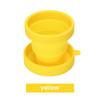 Taza de agua plegable de silicona para viajes al aire libre, portátil, anticaída, telescópica, para publicidad, regalo de vacaciones, disponible
