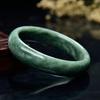 Pulsera de Jade Natural al por Mayor Pulsera de Jade Verde de Guizhou Pulsera de Flor Flotante de Jade Blanco Brazalete de Jade Una Pieza Dropshipping