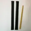 Pauzinhos Descartáveis Bambu Embalagem Papel Kraft Hotel Fast Food Embalagem para Levar Embalagem Individual Separada de Alta Qualidade Pauzinhos Carbonizados