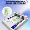 Plotter de Corte de Plataforma Formato A3 Digital, Máquina Cortadora de Etiquetas Autoadhesivas, Máquina de Troquelado con Alimentación Automática Continua de Papel, Etiqueta de Cristal
