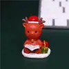 Porta lápices y alcancía de Santa Claus de producto transfronterizo, caja de almacenamiento creativa, caja de dinero, regalo infantil de Año Nuevo, adorno de resina