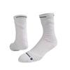 Calcetines de Baloncesto Prácticos Bulldog 2.0 de Tubo Largo Caña Alta Venta al por Mayor Calcetines Deportivos Suela de Toalla Elite Color Puro Nuevo Absorbente de Sudor