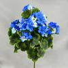Flores Artificiais Atacado, Flores de Begônia de Tecido Colorido com 9 Cabeças de Seda, Decoração de Casa, Centros de Mesa, Flores Artificiais de Hortênsia
