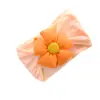 Diadema de flor para bebé de celebridad de internet diadema para el pelo flor europea y americana INS flor gorda diadema de calcetín puerta halógena elástico suave cabeza de bebé