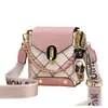 Mini Bolsa Quadrada Pequena Estampada Outono e Inverno Nova 2025 Bolsa Feminina Exquisite Bolsa para Celular Moda Casual Transversal Ombro Único Simples