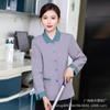 Limpieza ropa manga larga otoño e invierno ropa femenina uniforme de camarera de hotel propiedad piso tía de limpieza herramienta masculina