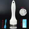 Herramienta Ablandadora de Carne de Acero Inoxidable 304, Martillo de Agujas para Carne para Uso Doméstico, Perforar y Ablandar Carne