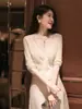 Loja Principal Shanghai Dan Nong/Blusa de Tricô de Lã com Renda Outono e Inverno, Peça de Tricô com Gola V, Camada Base Feminina Slim Fit