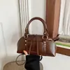 Bolso Cruzado de Hombro Simple para el Viaje Diario Nuevo de Moda con Forma de Concha para Mujer Bolso Elegante con Temperamento Diseño de Nicho Bolso de Mano Cruzado