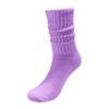 Calcetines de burbuja de barril medio europeos y americanos, calcetines holgados de aguja gruesa, calcetines casuales vintage apilados de marinero para hombres y mujeres.