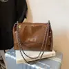 Bolso Grande de Moda y Sencillo para Mujer, Nuevo Modelo 2026, Bolso de Hombro con Cadena Versátil para el Trabajo Diario, Bolso Tote de Alta Gama