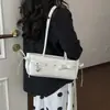 2026 Verão Novo Vintage Simples Nicho Design Único Tendência Moda Versátil Bolsa de Ombro Único Bolsa Transversal