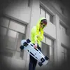 Monopatín eléctrico de una rueda para adultos hombres y mujeres batería cuatro ruedas control remoto de radiofrecuencia Tabla pequeña de pez de una cola para patinar en la calle