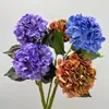 Hortensia artificial grande, flores artificiales, hortensia hawaiana, arreglos de boda de alta gama, arreglos florales, decoración de hotel, flores artificiales