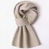 Cachecol de Cashmere Puro para Homens e Mulheres, Lã Vermelha Espessada, Vermelho Chinês, Ano do Zodíaco, Cachecol Quente para Pescoço