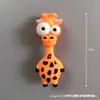 Ímã de Geladeira Desenho Animado Estiloso Criativo Sucção Magnética Pequeno Animal Quadro Branco Quadro Negro Magnético Estéreo Ímã Ímã