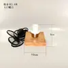 Base de lámpara de mesa de madera maciza base de madera portalámparas enchufable base de tornillo e27 base e14 bricolaje con cable con interruptor base de lámpara de mesa