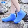 Cubrezapatos de Látex al por Mayor, Engrosados, Antideslizantes, Resistentes al Desgaste, Impermeables, para Hombres y Mujeres, Cubrezapatos para Exteriores, Zapatos de Lluvia de Silicona