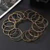 Moda Europea y Americana Nuevo Estilo Moda Personalizada Grabado Trenzado Geométrico Multicapa Apilados Pulseras Set de 10 Piezas Accesorios Al por Mayor