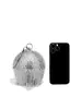 Bolso de Noche con Borlas de Venta Caliente Transfronterizo para Mujer, Bolso de Mano, Elegante Bolso de Fiesta de Bodas tipo Clutch, Bolso de Noche Incrustado con Diamantes