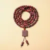 Atacado Sandália de Sangue Sândalo Africano Folha Pequena Sândalo Vermelho Contas Budistas, Vários Estilos e Especificações, Pulseiras Estilo Étnico, Contas de Rosário