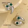 Pendientes Europeos y Americanos Transfronterizos de Acero Inoxidable con Diseño de Corazón y Borla Pendientes Ins Chapados en Oro de 18K Collar Joyería de Mano Venta al por Mayor