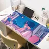 Alfombrilla de Ratón de Anime Directamente de la Fábrica de Origen, Extra Grande, Engrosada, Impermeable, con Soporte para Muñeca, Alfombrilla de Teclado Personalizada con Tu Propio Diseño
