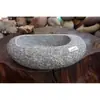 Macetas Pequeñas de Inspiración Zen, Macetas de Piedra, Macetas para Suculentas, Macetas para Juncos, Macetas para Hierba del Dinero, Macetas de Piedra Natural para Acuarios, Macetas Creativas para Narcisos