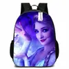 Mochila Escolar para Preescolar Princesa Congelada Aisha Sophia Niñas Mochila Infantil Escolar Dibujos Animados para Estudiantes de Primaria