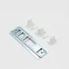 Placa de Cobertura para Reparo de Furo na Porta, Placa de Reparo para Fechadura, Placa de Base para Fechadura de Porta, Placa de Fechadura para Batente de Porta, Peça de Trava, Acessórios para Fechadura de Porta Interna