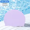 Touca de Natação de Silicone Super Elástico Adulto para Natação ao Ar Livre Confortável e Durável Cobertura de Natação à Prova D'água Proteção de Orelha Touca Antiderrapante